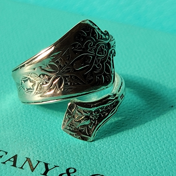 1872 Tiffany & Company Persian Spoon Ring in Sterling Silver #71 - Picture 6 of 16